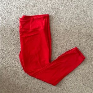 🚨❤️ RED ATHLETA LEGGINGS ❤️🚨
